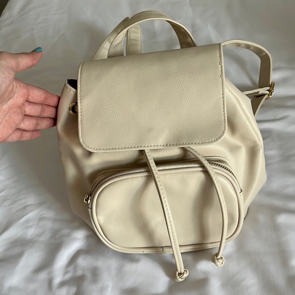 Wild fable target brand mini faux leather back pack
